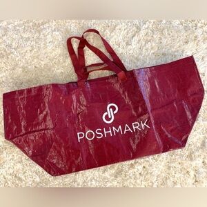 Large 2 Handled Poshmark Tote Bag